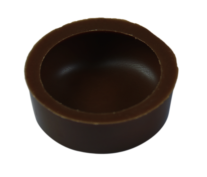 Coquilles rondes noir 65% bio 29x10mm 2.6g 756 pcs.