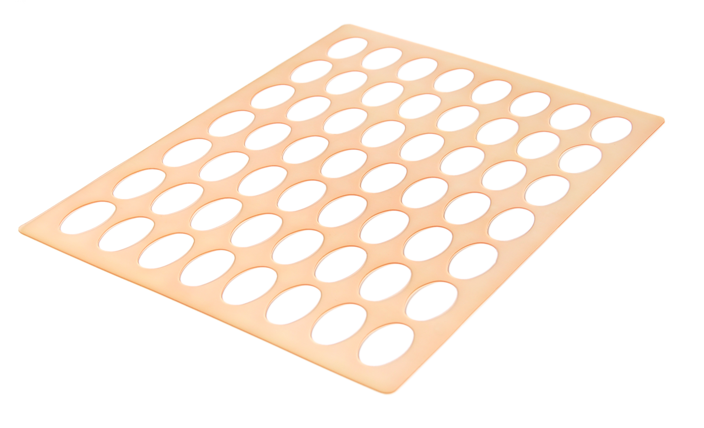 Abdeckschablone Oval