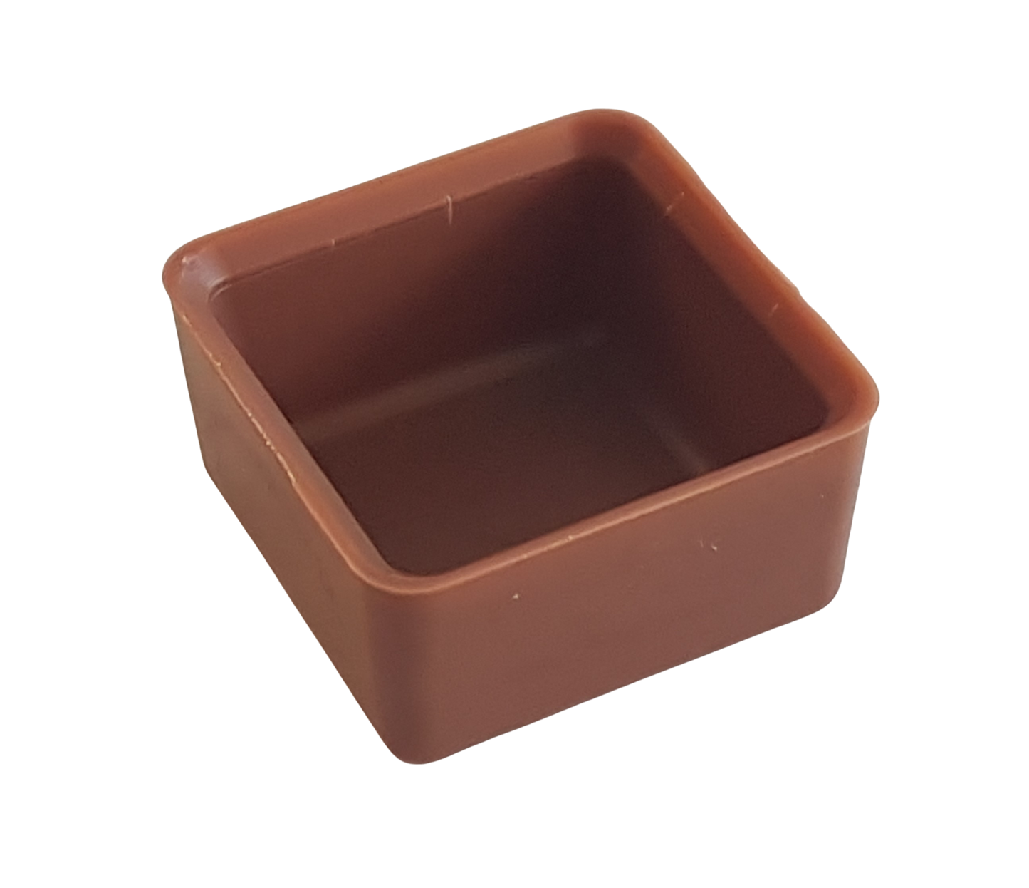 Square shells milk 36% organic 26x14mm 3.6g 567 pcs.