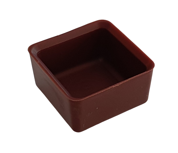 Carré-Schalen Dunkel 65% Bio 26x14mm 3.6g 567St.