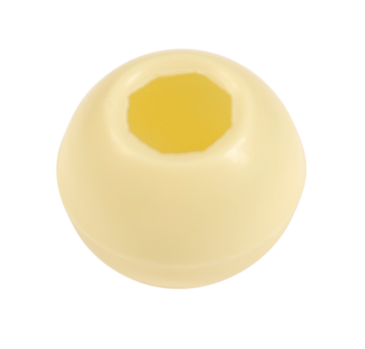 Truffe-Kugeln weiss 35% Bio 26mm 2.7g 567St.