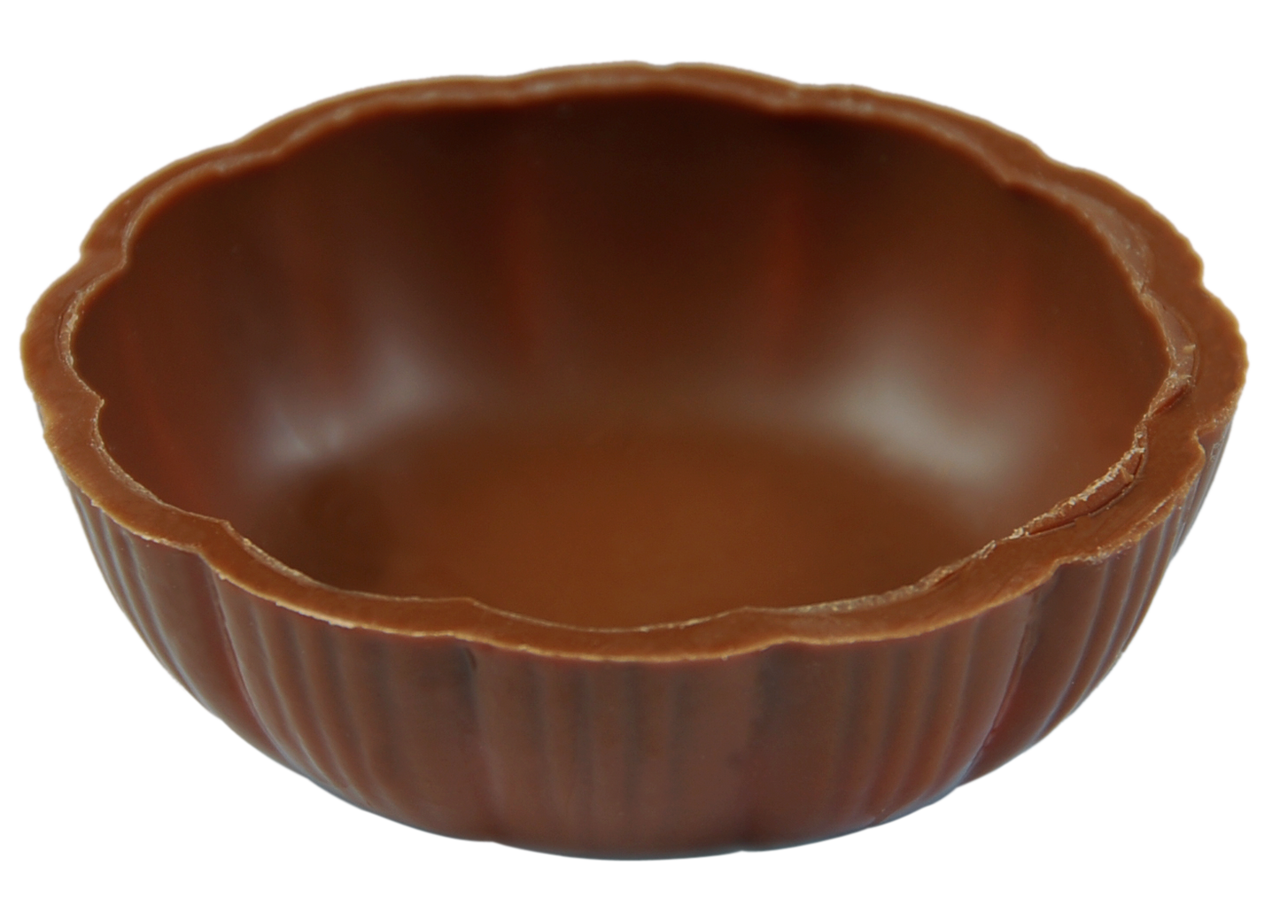 Coquilles fleurs lait 36% bio 21mm 12.5g 84 pcs.