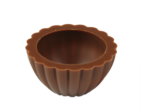 Blumen-Schalen Milch 36% Bio 16mm 3.8g 384St.