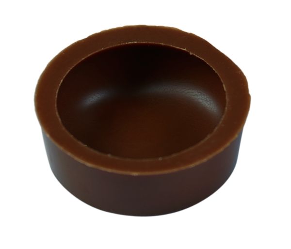 Rund-Schalen dunkel 65% Bio 29x10mm 2.6g 756St.