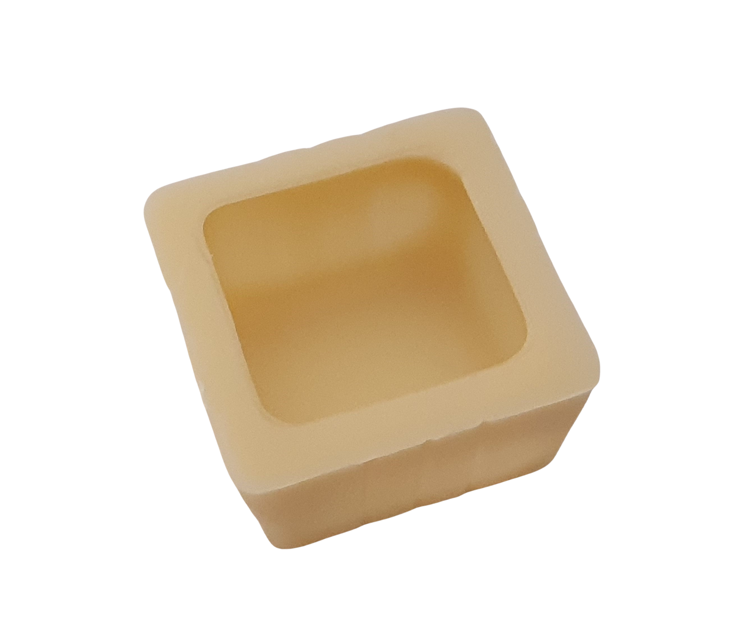 Coquilles carrées blanc 35% bio 26x14mm 3.2g 504 pcs.