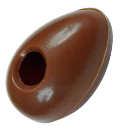 Œufs creux truffes lait Suhum 36% bio 40x26mm 4g 405 pcs.