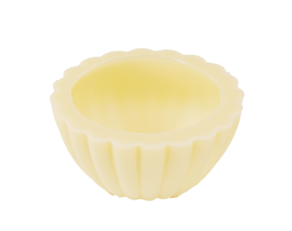 Blumen-Schalen weiss 35% Bio 16mm 3.8g 384St.