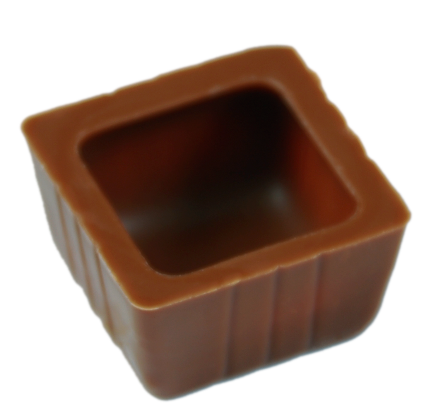 Carré-Schalen Milch 36% Bio 26x16mm 3.2g 504St.