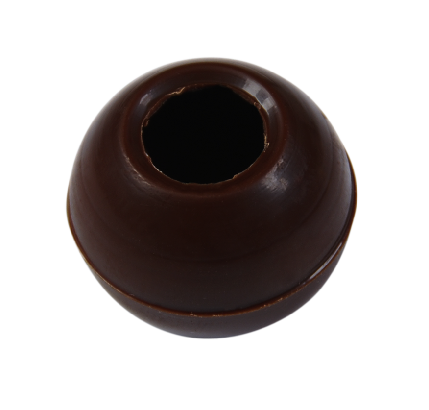 Boules truffes noir 65% bio 21mm 1.5g 693 pcs.