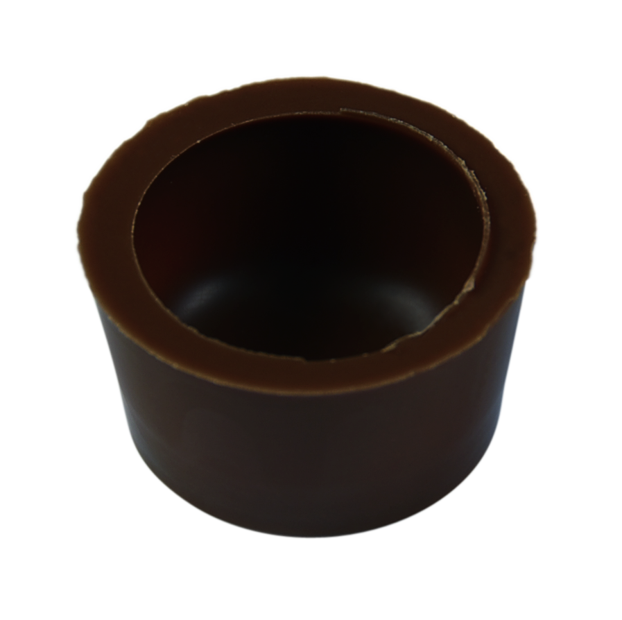 Coquilles rondes noir 65% bio 29x16mm 3.2g 504 pcs.