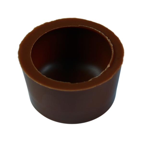 Rund-Schalen dunkel 65% Bio 29x16mm 3.2g 504St.