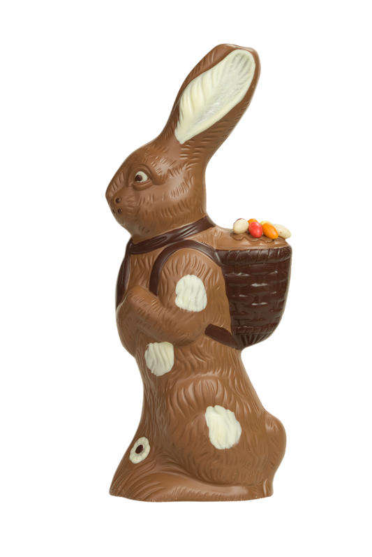 Hase mit Chratte Milch 36% Bio 48cm 1kg