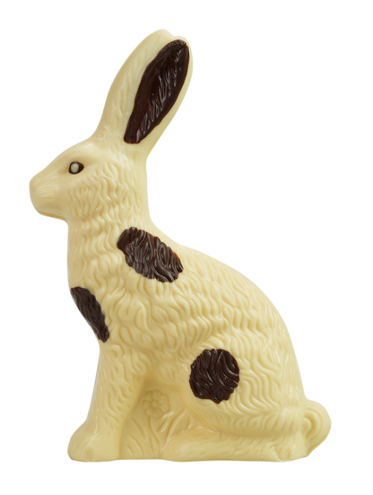 Sitz-Hase weiss 35% Bio 30cm 500g