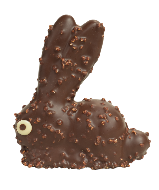 Sitz-Hase rochiert dunkel